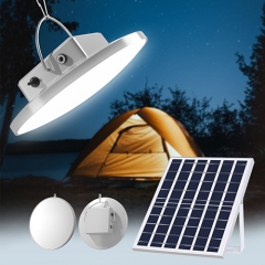 Powerful Solar Camping Light 90 LED 2022 New Arrival Dusk to Dawn Automatically On & Off, optional Single & Dual lamps