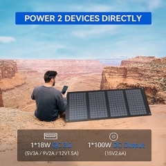 Foldable Solar Panel Charger 40W 60W 100W